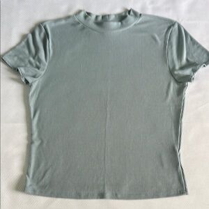 Hippie Rose light blue Fitted Short Sleeve T-Shirt